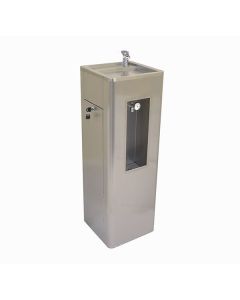 Stainless Steel Adult Height Drinking Fountain And Bottle Filler