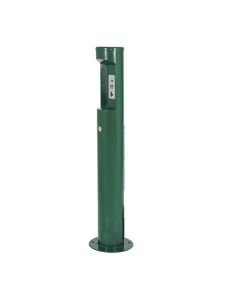 Green Free Standing Outdoor Bottle Filler Push Button