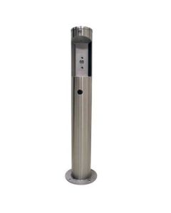 Stainless Steel Free Standing Outdoor Bottle Filler Push Button