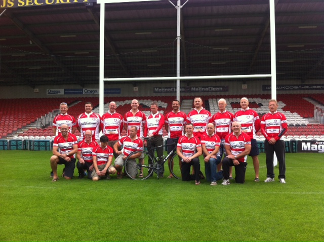 Gloucester Rugby 2014 Bike Ride