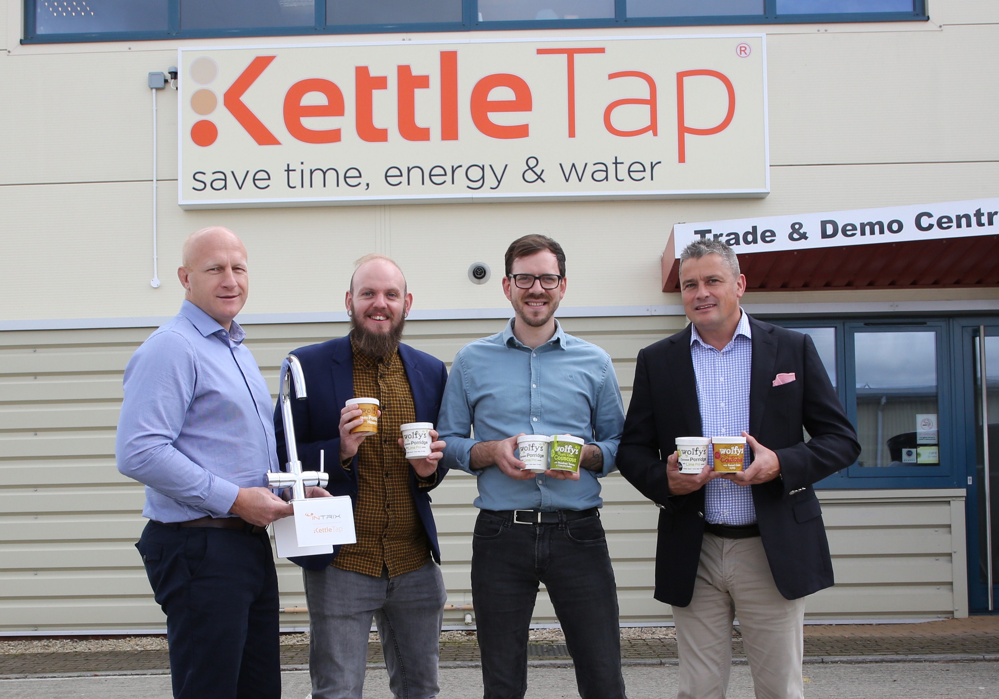 Wolfys and KettleTap in Porridge Partnership