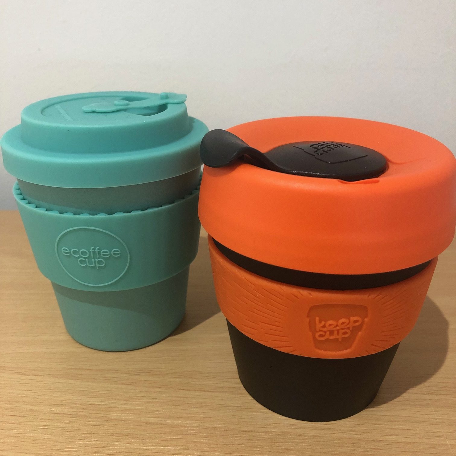 Reusable coffee cups