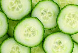 Chopped cucumber